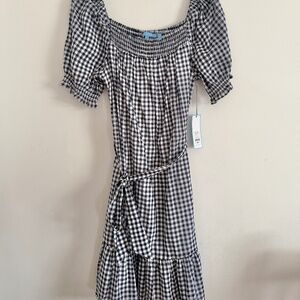 Draper James smock style dress.